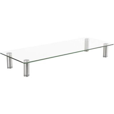 SpeaKa Professional Élévation de l'écran en verre, Réhausseur pour moniteur, Transparent SpeaKa Professional Élévation de l'écran en verre, Réhausseur pour moniteur, Transparent