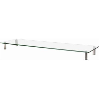 Gembird Szklana Podstawka Na Monitor Rozmiar XL (Tables, 20 kg), Support de moniteur, Transparent Gembird Szklana Podstawka Na Monitor Rozmiar XL (Tables, 20 kg), Support de moniteur, Transparent