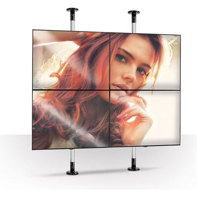 B-Tech System 2 BT7822 - composant de montage (plaque de plafond, couvercle de plaque de plafond) (Plafond, Sol), Support de moniteur, Noir B-Tech System 2 BT7822 - composant de montage (plaque de plafond, couvercle de plaque de plafond) (Plafond, Sol), Support de moniteur, Noir