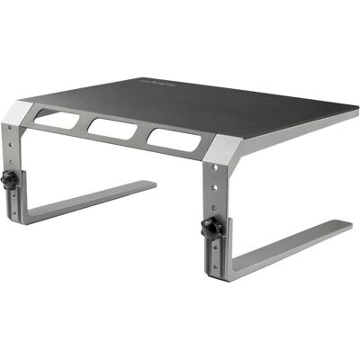 StarTech Monitor Riser Stand, Réhausseur pour moniteur, Noir, Argent StarTech Monitor Riser Stand, Réhausseur pour moniteur, Noir, Argent