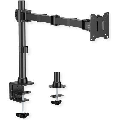 Value Monitorarm, Tischmontage (Tables, 49", 20 kg), Support de moniteur, Noir Value Monitorarm, Tischmontage (Tables, 49", 20 kg), Support de moniteur, Noir