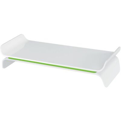 Leitz Ergo WOW, Réhausseur pour moniteur, Vert, Blanc Leitz Ergo WOW, Réhausseur pour moniteur, Vert, Blanc