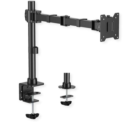 Value Monitorarm, Tischmontage (Tables, 49", 20 kg), Support de moniteur, Noir Value Monitorarm, Tischmontage (Tables, 49", 20 kg), Support de moniteur, Noir