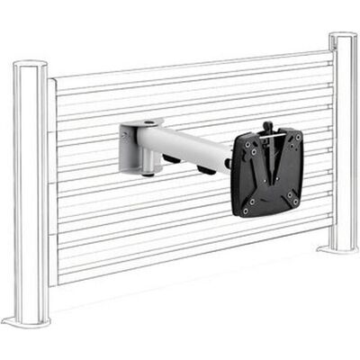 Bras de moniteur Novus TSS en argent-anthracite Bras de moniteur Novus TSS en argent-anthracite