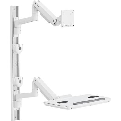 SpeaKa Professional Monitor-Wandhalterung SP-MM-961 1 Display(s) 43,2 cm (17") - (Mur, 49", 20 kg), Support de moniteur, Blanc SpeaKa Professional Monitor-Wandhalterung SP-MM-961 1 Display(s) 43,2 cm (17") - (Mur, 49", 20 kg), Support de moniteur, Blanc