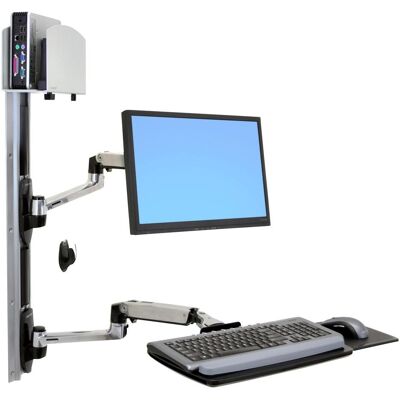 Ergotron Lx (Mur, 32", 11.30 kg), Support de moniteur, Argent Ergotron Lx (Mur, 32", 11.30 kg), Support de moniteur, Argent