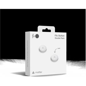 Flic Button Double Pack (Bluetooth), Télécommande, Blanc Flic Button Double Pack (Bluetooth), Télécommande, Blanc