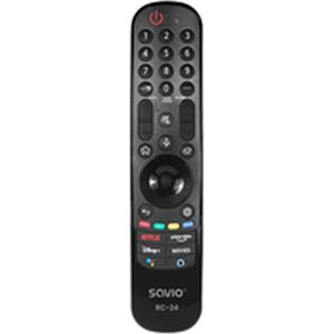 Savio RC-24 (Télécommande universelle, Infrarouge), Télécommande, Noir Savio RC-24 (Télécommande universelle, Infrarouge), Télécommande, Noir