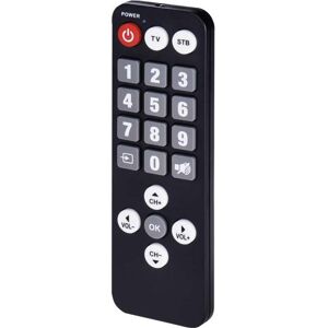 Emos Télécommande senior pour récepteur EM190/EM190S/EM190L (Télécommande spécifique à l'appareil, Infrarouge), Télécommande Emos Télécommande senior pour récepteur EM190/EM190S/EM190L (Télécommande spécifique à l'appareil, Infrarouge), Télécommande