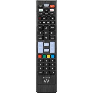 Ewent Remote Control for LG, Samsung, Sony, Hisense, TCL TV and Smart TVs (2x AAA included) Ready to use (Télécommande universelle, Infrarouge), Télécommande, Noir Ewent Remote Control for LG, Samsung, Sony, Hisense, TCL TV and Smart TVs (2x AAA included) Ready to use (Télécommande universelle, Infrarouge), Télécommande, Noir