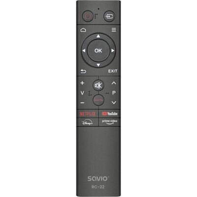 Savio RC-22 Fernbedienung (Télécommande universelle, Infrarouge), Télécommande, Noir Savio RC-22 Fernbedienung (Télécommande universelle, Infrarouge), Télécommande, Noir