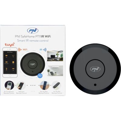 Télécommande WiFi PNI SafeHome PT11IR - IR et Home Cinema Télécommande WiFi PNI SafeHome PT11IR - IR et Home Cinema