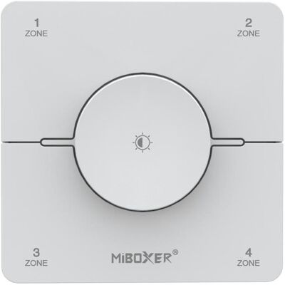 MiBoxer Synergy 21 Télécommande pour LED 2,4GHz dual white (CCT) 4 zones Panneau orientable (w) *Milight/* (Télécommande spécifique à l’appareil, Fréquence radio (RF)), Télécommande, Blanc MiBoxer Synergy 21 Télécommande pour LED 2,4GHz dual white (CCT) 4 zones Panneau orientable (w) *Milight/* (Télécommande spécifique à l’appareil, Fréquence radio (RF)), Télécommande, Blanc