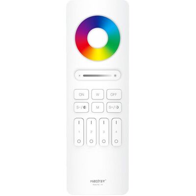MiBoxer Synergy 21 LED Fernbedienung 2,4GHz (RGB+CCT) 4 Zonen *Milight/* (w) (Fréquence radio (RF)), Télécommande, Blanc MiBoxer Synergy 21 LED Fernbedienung 2,4GHz (RGB+CCT) 4 Zonen *Milight/* (w) (Fréquence radio (RF)), Télécommande, Blanc