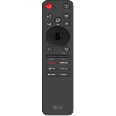 LG Télécommande Magic Remote 2026 sans pavé numérique (Télécommande spécifique à l’appareil, Bluetooth, Infrarouge), Télécommande, Noir LG Télécommande Magic Remote 2026 sans pavé numérique (Télécommande spécifique à l’appareil, Bluetooth, Infrarouge), Télécommande, Noir