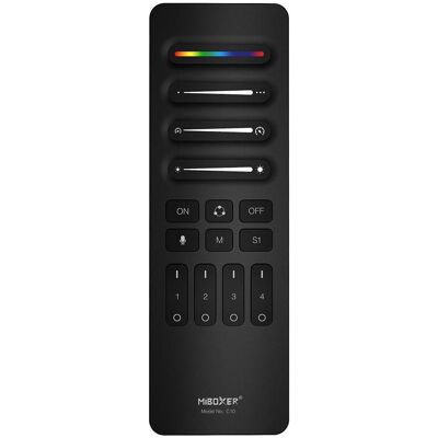 MiBoxer Pixel LED Télécommande SPI - Pixel 2,4GHz (RGB/RGB-W/RGB+CCT) 4 zones 4 scènes *Milight/* (b (Télécommande spécifique à l’appareil, Fréquence radio (RF)), Télécommande MiBoxer Pixel LED Télécommande SPI - Pixel 2,4GHz (RGB/RGB-W/RGB+CCT) 4 zones 4 scènes *Milight/* (b (Télécommande spécifique à l’appareil, Fréquence radio (RF)), Télécommande