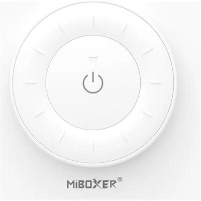 MiBoxer Synergy 21 LED Fernbedienung Rotating Wheel Remote 2,4GHz (w) dual white (CCT) *Milight/* (Télécommande spécifique à l’appareil, Fréquence radio (RF)), Télécommande, Blanc MiBoxer Synergy 21 LED Fernbedienung Rotating Wheel Remote 2,4GHz (w) dual white (CCT) *Milight/* (Télécommande spécifique à l’appareil, Fréquence radio (RF)), Télécommande, Blanc
