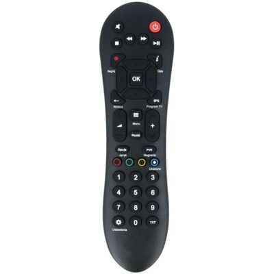 Lasmex Télécommande pour EVOBOX sans logo (Télécommande spécifique à l’appareil, Infrarouge), Télécommande, Noir Lasmex Télécommande pour EVOBOX sans logo (Télécommande spécifique à l’appareil, Infrarouge), Télécommande, Noir