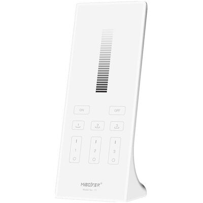 MiBoxer Synergy 21 Télécommande LED 2,4GHz monocolore 3 zones verticales (w) *Milight/* (Fréquence radio (RF)), Télécommande, Blanc MiBoxer Synergy 21 Télécommande LED 2,4GHz monocolore 3 zones verticales (w) *Milight/* (Fréquence radio (RF)), Télécommande, Blanc