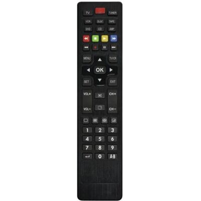 Vivanco Universal-Fernbedienung, 8in1 (Télécommande universelle, Infrarouge), Télécommande, Noir Vivanco Universal-Fernbedienung, 8in1 (Télécommande universelle, Infrarouge), Télécommande, Noir