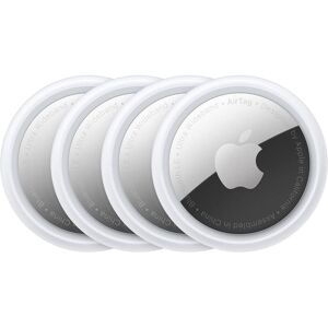 Apple AirTag (pack de 4) (iOS), Traceur, Argent, Blanc Apple AirTag (pack de 4) (iOS), Traceur, Argent, Blanc