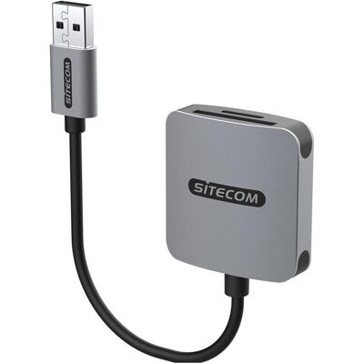 SiteCom MD-1007 Lecteur de cartes USB UHS I, Lecteur de carte mémoire, Gris SiteCom MD-1007 Lecteur de cartes USB UHS I, Lecteur de carte mémoire, Gris