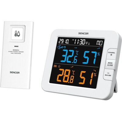 Sencor SWS8600SH weather station, Station météo, Noir Sencor SWS8600SH weather station, Station météo, Noir