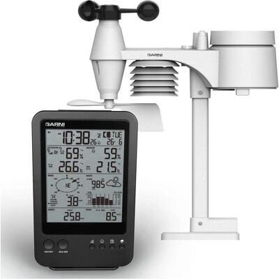 Garni 750 / Station météo, Station météo, Noir Garni 750 / Station météo, Station météo, Noir
