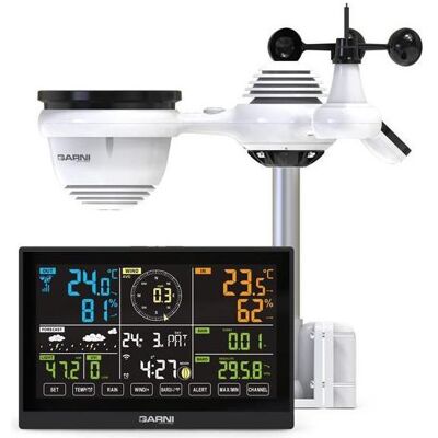 Garni 980 Arcus - Station météo WLAN, Station météo, Blanc Garni 980 Arcus - Station météo WLAN, Station météo, Blanc