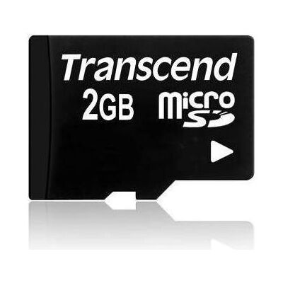 Transcend Ts2gusdc (2 Go, microSD), Carte mémoire, Noir Transcend Ts2gusdc (2 Go, microSD), Carte mémoire, Noir
