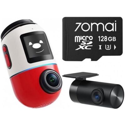 70mai X800 4K SET avec RC Cervena + carte SD 128GB, Dashcam 70mai X800 4K SET avec RC Cervena + carte SD 128GB, Dashcam