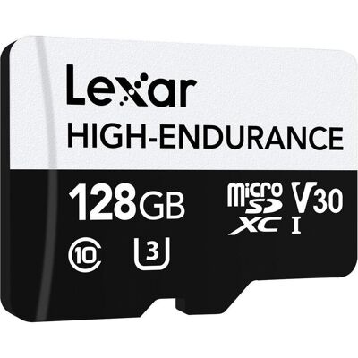 Lexar MÉMOIRE MICRO SDXC 128GB UHS-I/LMSHGED128G-BCNNG (128 Go, microSDHC, microSDXC, U3, UHS-I), Carte mémoire Lexar MÉMOIRE MICRO SDXC 128GB UHS-I/LMSHGED128G-BCNNG (128 Go, microSDHC, microSDXC, U3, UHS-I), Carte mémoire