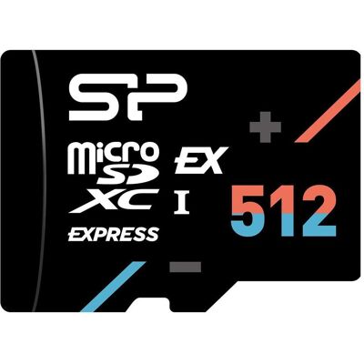Silicon Power HYPERA Speicherkarte 512 GB MicroSDXC 3D TLC NAND Klasse 10 (SP512GBSTEI31V10) (512 Go, microSDXC, U3, UHS-I), Carte mémoire, Noir Silicon Power HYPERA Speicherkarte 512 GB MicroSDXC 3D TLC NAND Klasse 10 (SP512GBSTEI31V10) (512 Go, microSDXC, U3, UHS-I), Carte mémoire, Noir