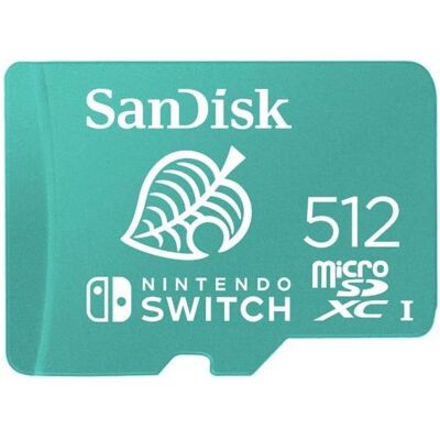 SanDisk Carte Micro SDXC 512 Go Classe 10 SDSQXAO-512G-GNCZN (512 Go, microSDXC, U3, UHS-I), Carte mémoire SanDisk Carte Micro SDXC 512 Go Classe 10 SDSQXAO-512G-GNCZN (512 Go, microSDXC, U3, UHS-I), Carte mémoire