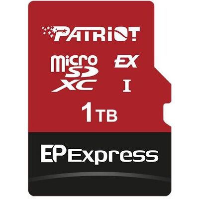 Patriot 1 TB Express 800/600 MB/s Nintendo Switch 2 microSDXC-Karte (1000 Go, microSDXC, U3, UHS-I), Carte mémoire, Rouge, Noir Patriot 1 TB Express 800/600 MB/s Nintendo Switch 2 microSDXC-Karte (1000 Go, microSDXC, U3, UHS-I), Carte mémoire, Rouge, Noir