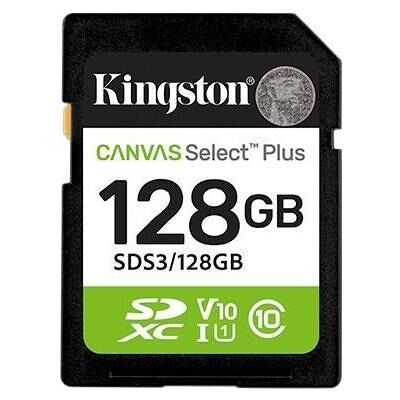 Kingston CARTE MÉMOIRE SDXC 128 Go UHS-I/SDS3/128 Go (128 Go, SDXC, UHS-I), Carte mémoire Kingston CARTE MÉMOIRE SDXC 128 Go UHS-I/SDS3/128 Go (128 Go, SDXC, UHS-I), Carte mémoire