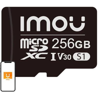 Carte Micro SD Imou 256 GB - Noire - Carte mémoire Carte Micro SD Imou 256 GB - Noire - Carte mémoire