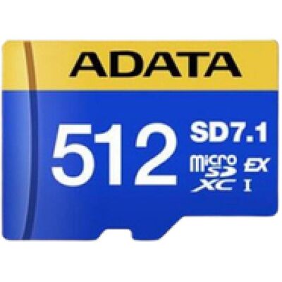 Adata Premier Extreme SD7.1 Express (512 Go, microSD Express, U3, UHS-I, UHS-II), Carte mémoire, Multicolore Adata Premier Extreme SD7.1 Express (512 Go, microSD Express, U3, UHS-I, UHS-II), Carte mémoire, Multicolore