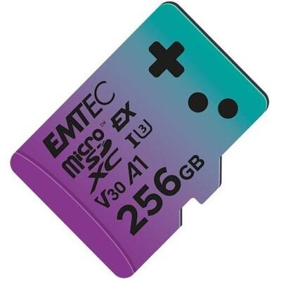 Emtec mSD 256GB UHS-I U3 V30 A1 EXPRESS (Switch 2) (256 Go, microSDXC, U3, UHS-I), Carte mémoire, Multicolore Emtec mSD 256GB UHS-I U3 V30 A1 EXPRESS (Switch 2) (256 Go, microSDXC, U3, UHS-I), Carte mémoire, Multicolore