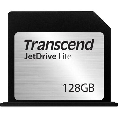 Transcend JetDrive Lite 350 128G MacBook Pro 15 Retina (128 Go, SDXC, U1), Carte mémoire, Noir, Argent Transcend JetDrive Lite 350 128G MacBook Pro 15 Retina (128 Go, SDXC, U1), Carte mémoire, Noir, Argent