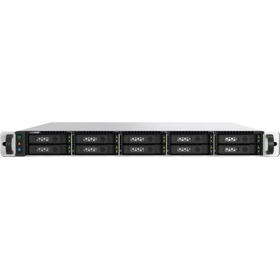 QNAP TS-H1077AFU-R7-32G Ryzen 7 Pro 7745 10-Bay NAS 32GB UDIMM DDR5 ECC 2x2.5 GbE + 2x10GBASE-T (0 TB), NAS, Noir, Gris QNAP TS-H1077AFU-R7-32G Ryzen 7 Pro 7745 10-Bay NAS 32GB UDIMM DDR5 ECC 2x2.5 GbE + 2x10GBASE-T (0 TB), NAS, Noir, Gris