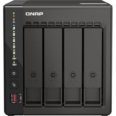 QNAP QVP-41C 8-CH 4 BAIES (4 x 2 To), NAS, Noir QNAP QVP-41C 8-CH 4 BAIES (4 x 2 To), NAS, Noir