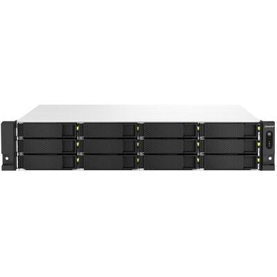 QNAP NAS à montage en rack 12 baies Intel Celeron N5105/N5095 quad-core burst up to 2.9GHz 8GB DDR4 RAM, NAS QNAP NAS à montage en rack 12 baies Intel Celeron N5105/N5095 quad-core burst up to 2.9GHz 8GB DDR4 RAM, NAS