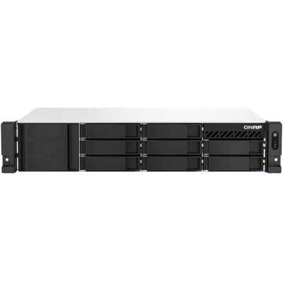QNAP NAS TS-864eU-8G 8 baies 2U (0 TB), NAS, Noir QNAP NAS TS-864eU-8G 8 baies 2U (0 TB), NAS, Noir