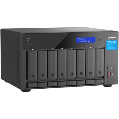 QNAP TVS-H874-I7-32G (0 TB), NAS, Noir QNAP TVS-H874-I7-32G (0 TB), NAS, Noir
