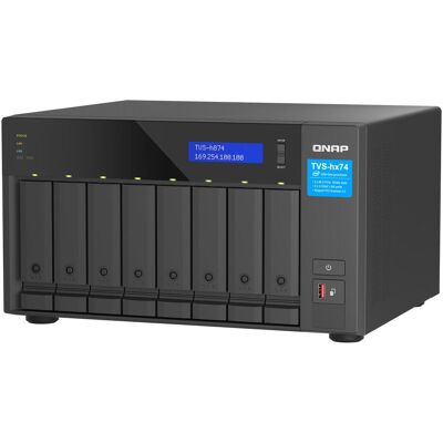 QNAP TVS-H874-I7-32G (0 TB), NAS, Noir QNAP TVS-H874-I7-32G (0 TB), NAS, Noir