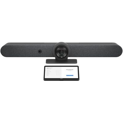Logitech Système de visioconférence Rally Bar Port Ethernet intégré Système de visioconférence de groupe, Solution de conférence, Gris Logitech Système de visioconférence Rally Bar Port Ethernet intégré Système de visioconférence de groupe, Solution de conférence, Gris