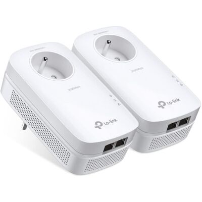 TP-Link TL-PA9025P Kit (2000 Mbit/s), CPL, Blanc TP-Link TL-PA9025P Kit (2000 Mbit/s), CPL, Blanc