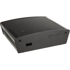 Silverstone SST-PT15B-H1D2 - Boîtier PC, Noir, Couvercle en aluminium, Découpes HDMI & DP Silverstone SST-PT15B-H1D2 - Boîtier PC, Noir, Couvercle en aluminium, Découpes HDMI & DP