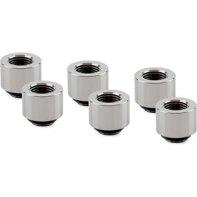Thermal Grizzly DeltaMate Extender - MF14 Gloss Nickel (6-Pack), Raccord, Argent Thermal Grizzly DeltaMate Extender - MF14 Gloss Nickel (6-Pack), Raccord, Argent